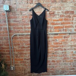 Aqua Black Maxi Dress